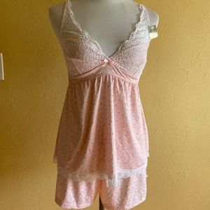 Marilyn Monroe Light pink night set